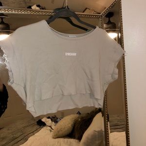 gymshark legacy raw crop top